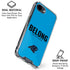 NFL Carolina Panthers Team Motto iPhone 16e Clear Case